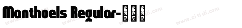 Manthoels Regular字体转换